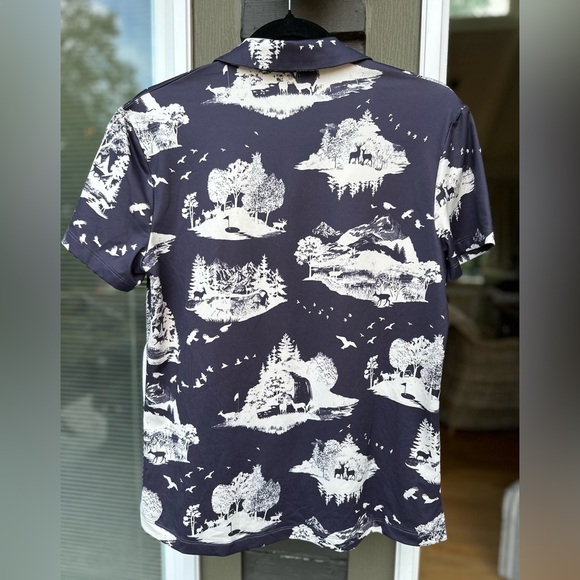 Nike Women’s Dri-FIT Navy and White Shirt Size Medium - Picture 6 of 7